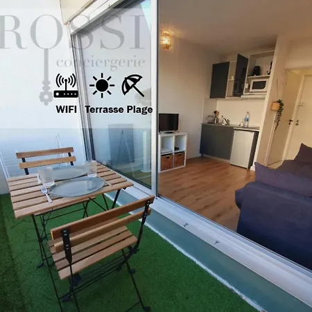 Thalassa 1ere Ligne Plages Du Couchant Wifi - Rossiconciergerie - Linge Inclus *